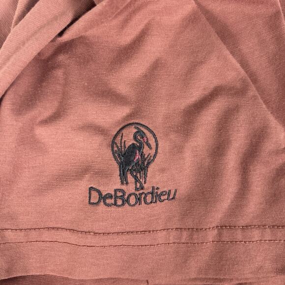 Travis Mathew Men’s Golf Polo Shirt XL Maroon Collared Performance DeBordieu - Picture 6 of 8